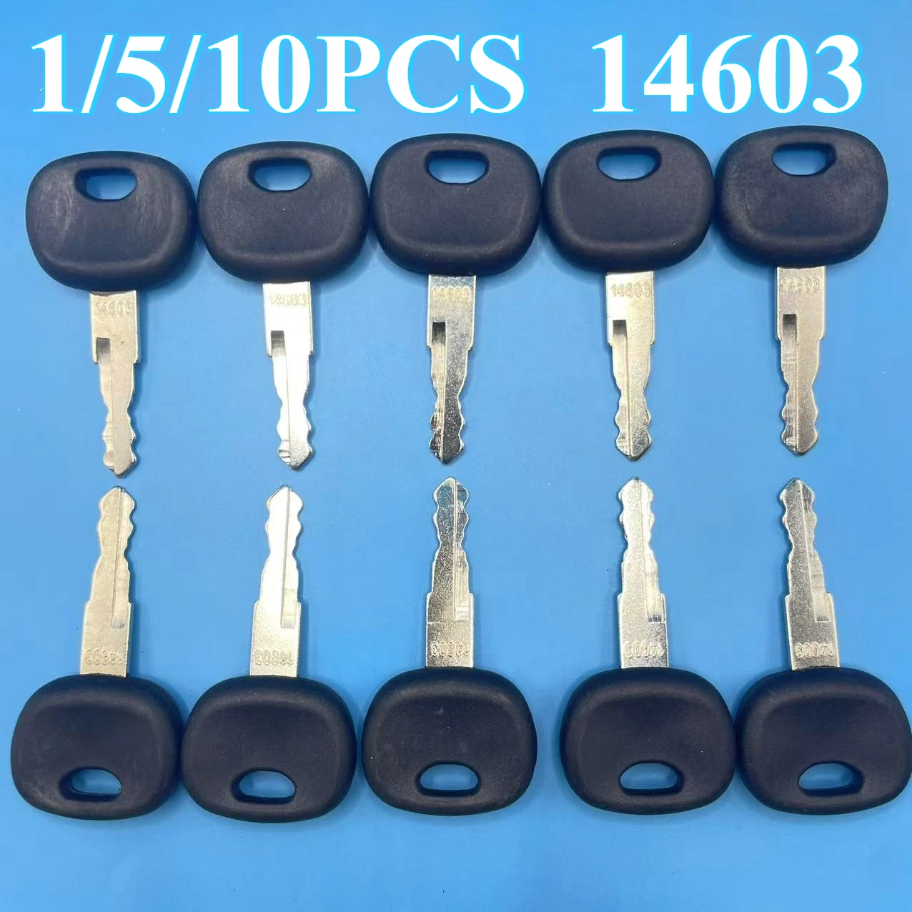

10/5PCS/1PC 14603 Keys for Bomag Hamm Roller Compaction Equipment Ignition Key 14603