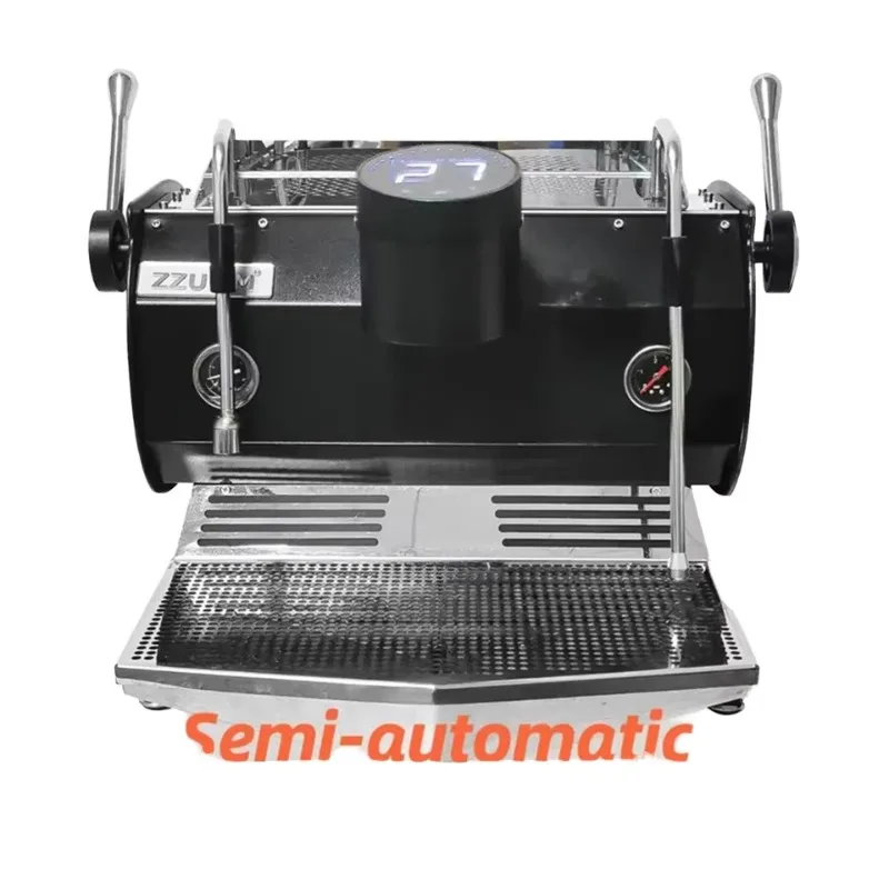 Commercial Espresso Machines with Milk Frother Single Coffee Maker Double Boiler Coffee Machine for Hotel