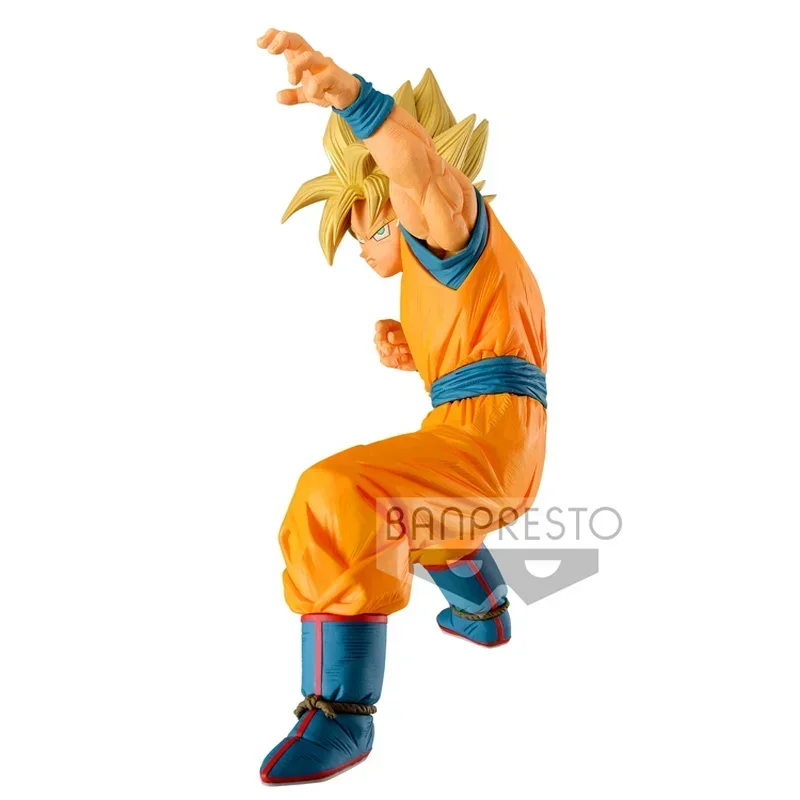 Bandai Genuine Dragon Ball Anime Son Goku Action Figures Collectible Model SUPER ZENAKI LINE Tiger Style Toys Gifts for Kids