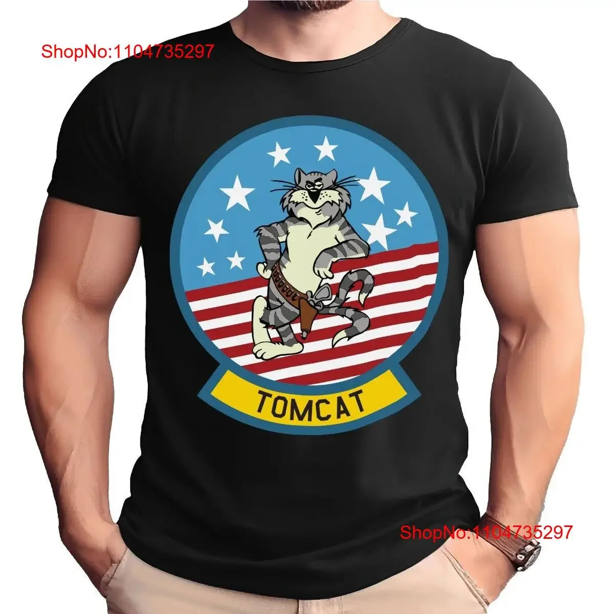 F 14 Tomcat Patch T Shirt vintage Washed streetwear graphic Slightly Casual designer clothes Stylish Unisex Comfortable Soft
