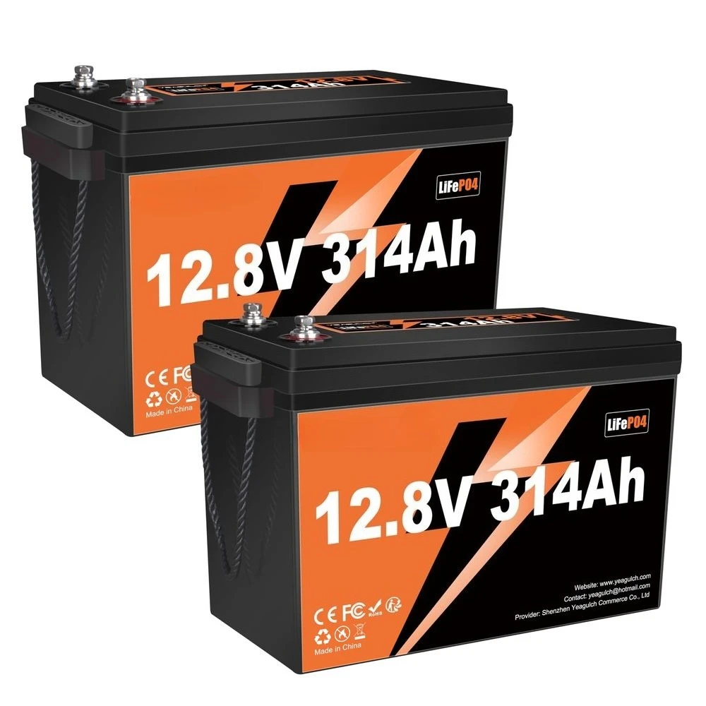 

Packs 12V 300Ah 314Ah LiFePO4 Battery 200A BMS 3840Wh Lithium Iron Phosphate Battery Up to 15000 Deep Cycles Perfect for RV