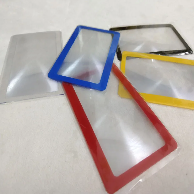 Functional Colorful 3X Name Card Design Monocle Magnifier reading glass magnifying glass DIY Sewing Needlework