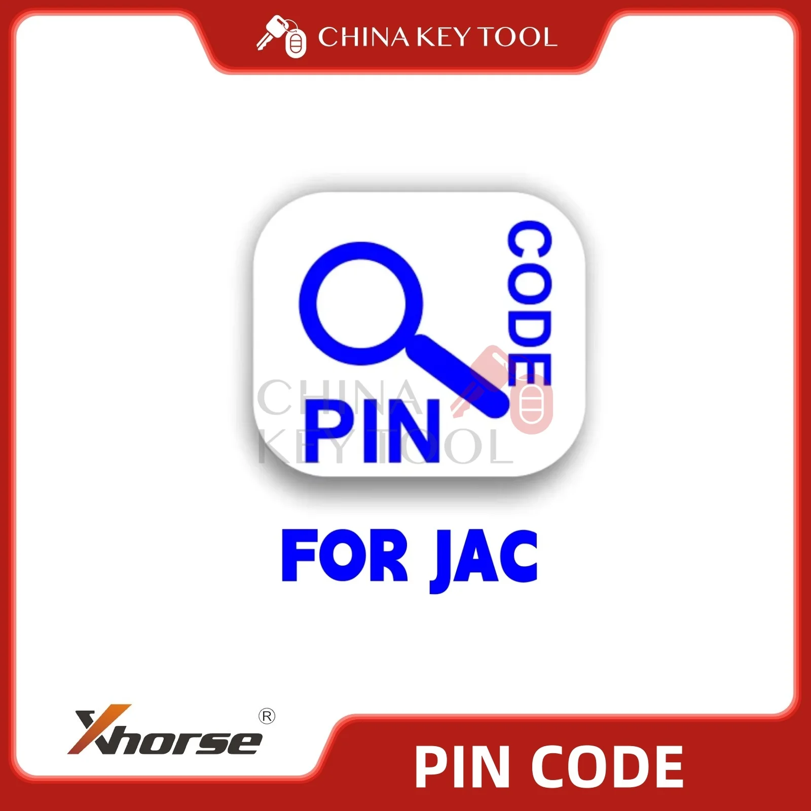 Immo pin code calculation service for JAC