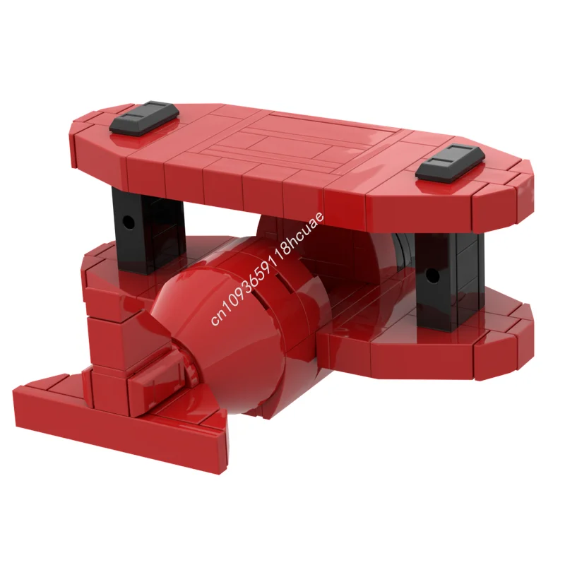 

165pcs MOC The Flying Red Barrel Systemed Model Building Blocks Construction Toy Assemble Christmas Gifts DIY Creative Education