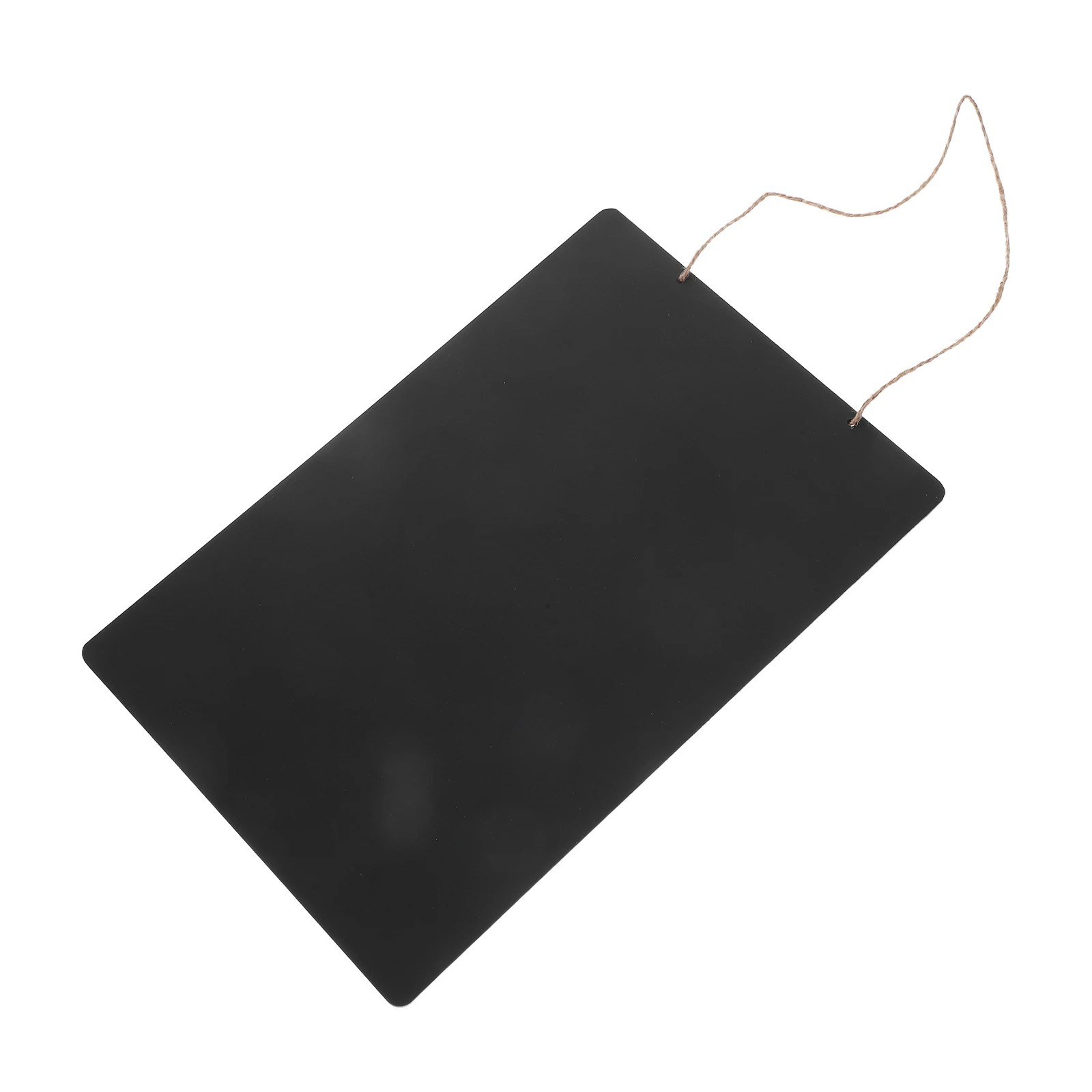 

Dual Sided Blackboard Chalk Sign Hanging Wood Note Bar Memo Erasable Boards Rectangle Student Creative Writing Space Saving
