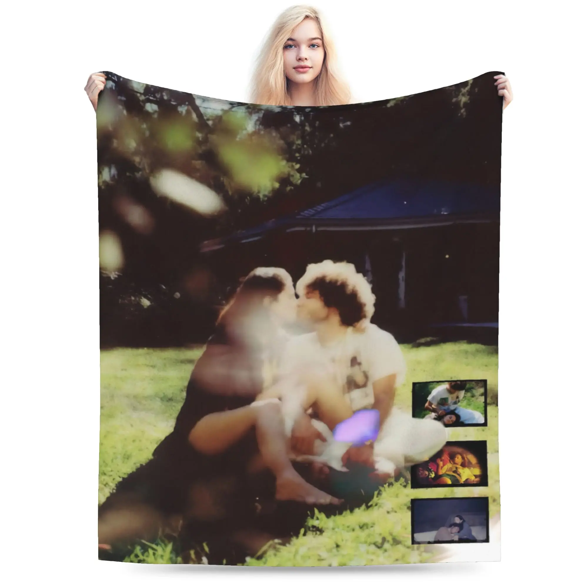 Selenas Gomezs I Said I Love You First Accessories Blankets Super Soft Flannel  Throw Blanket Cozy Bedding Throws
