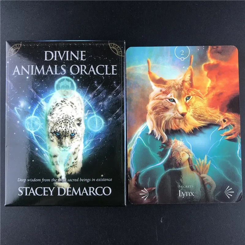 Divine Animals Oracle Card Guidance Divination Fate PDF Instrukcja dla tarota Deck Gry planszowe Family Party Cards