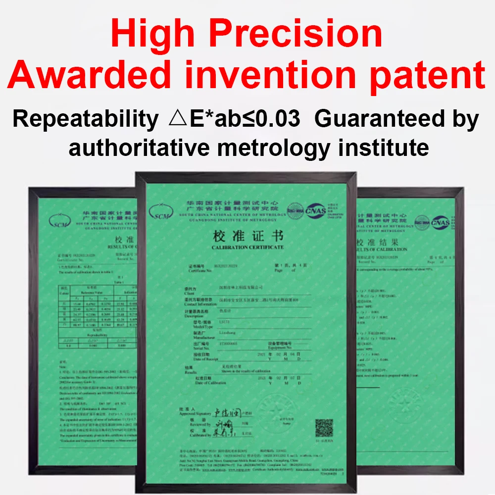 Factory Price LS172 Colorimeter 45 / 0 Color Matching Device Pantone C NCS RAL Digital Colorimeter