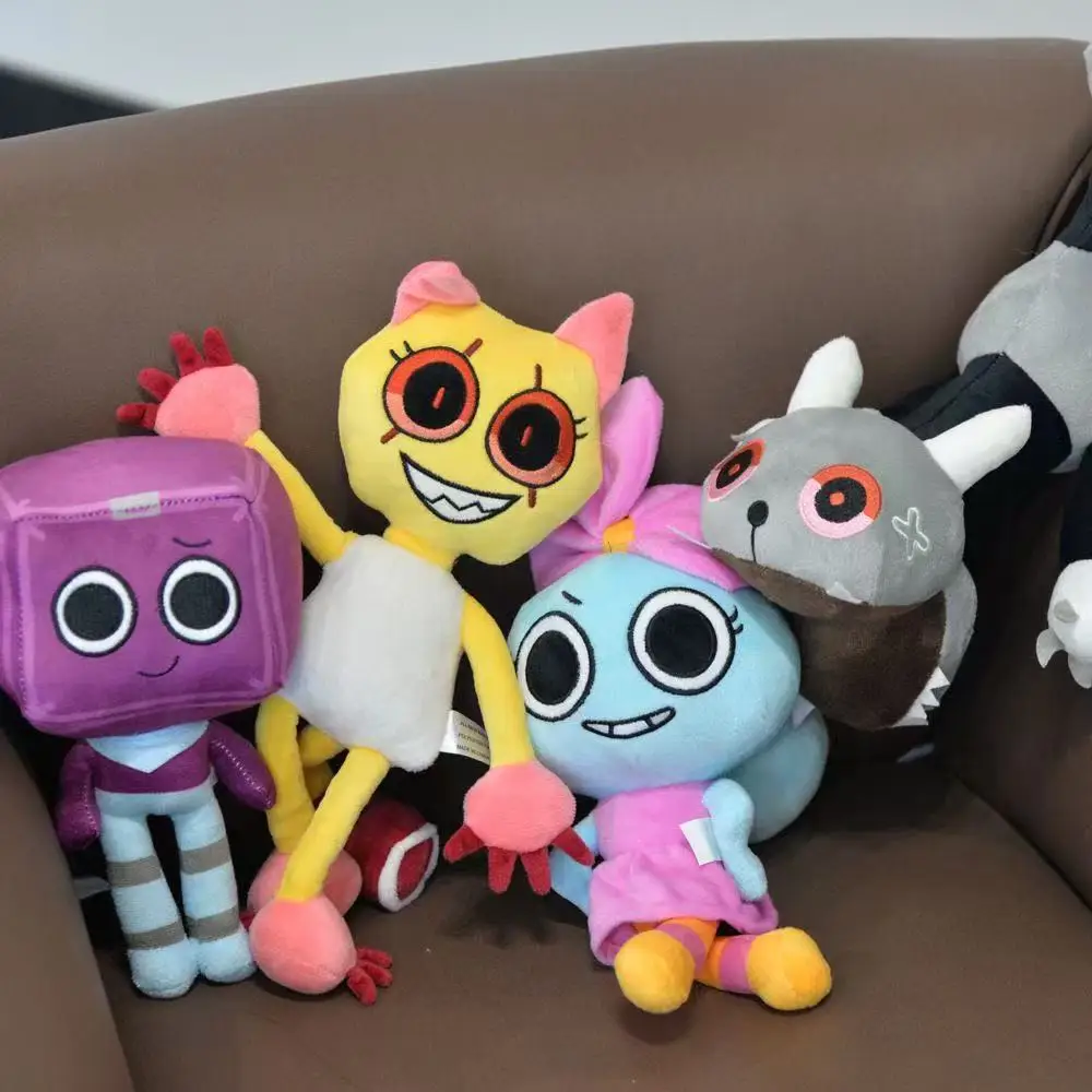 

Популярная мягкая плюшевая игрушка ROBLOX Dandy's World: серый монстр-подсолнух, персонаж игры, для фанатов, подарок на день рождения для девочек