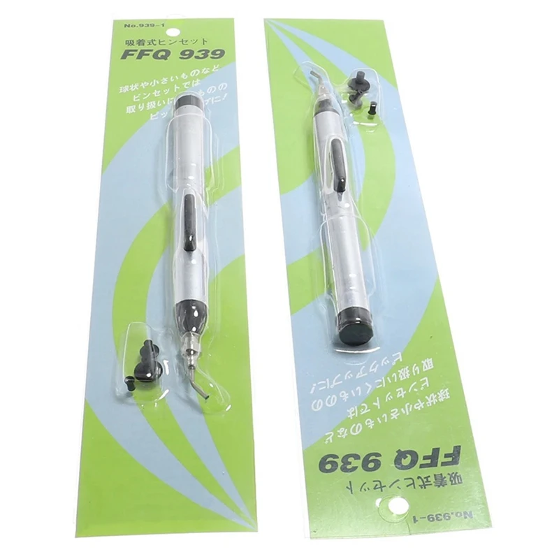 IC SMD Vakuum-Saugstift mit 3 Saugkrümmern Entferner Sucker Pump Chip \Pick Up Handwerkzeug Telefon PC Reparaturwerkzeuge