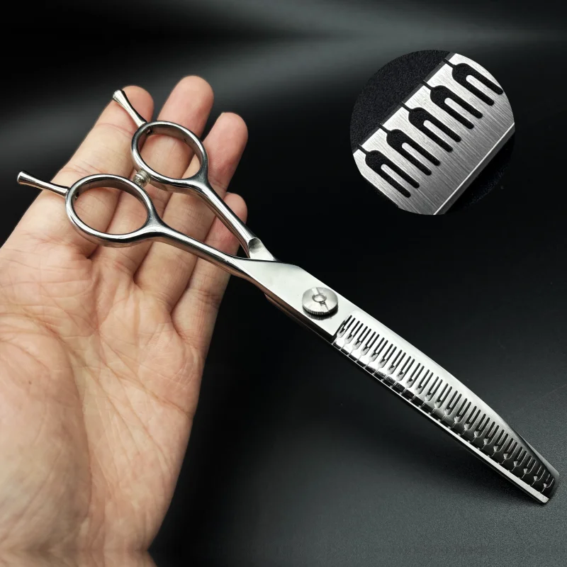 Wingsbro 7'' Curved Chunkers Shears Curved Thinning Shears