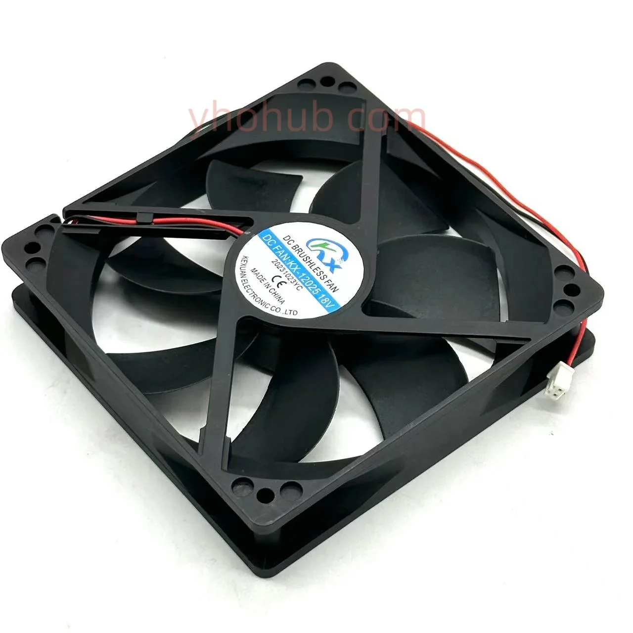 

KX-12025 DC 18V 120x120x25mm 2-Wire Server Cooling Fan