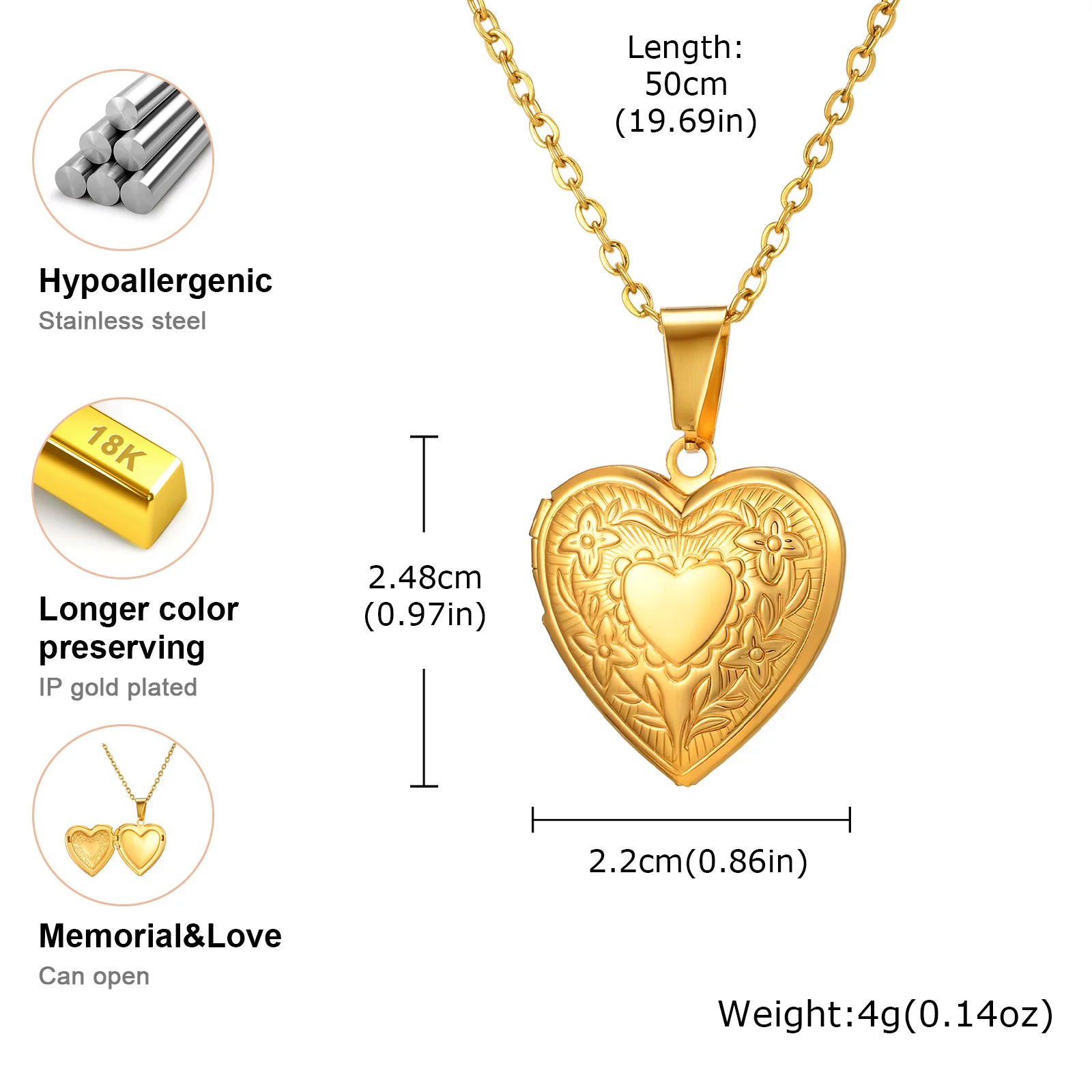 Бесплатное индивидуальное фото-медальон в форме сердца, ожерелье для женщин, ожерелье из нержавеющей стали с цветочной фоторамкой, подарок на память для выпускного вечера