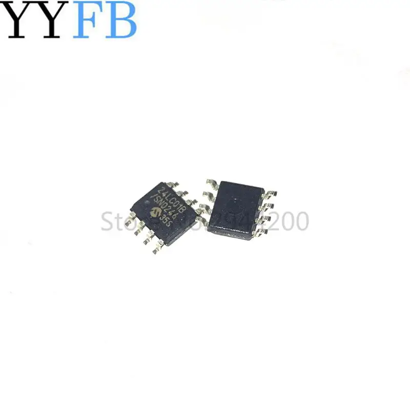 Chip de armazenamento 24LC01BT-I/SN 24LC01BI SOP8 EEPROM