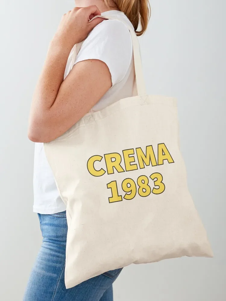

Crema 1983 Call me by your name Tote Bag custom canvas bag shopper bags for women Cloth bag woman shopping