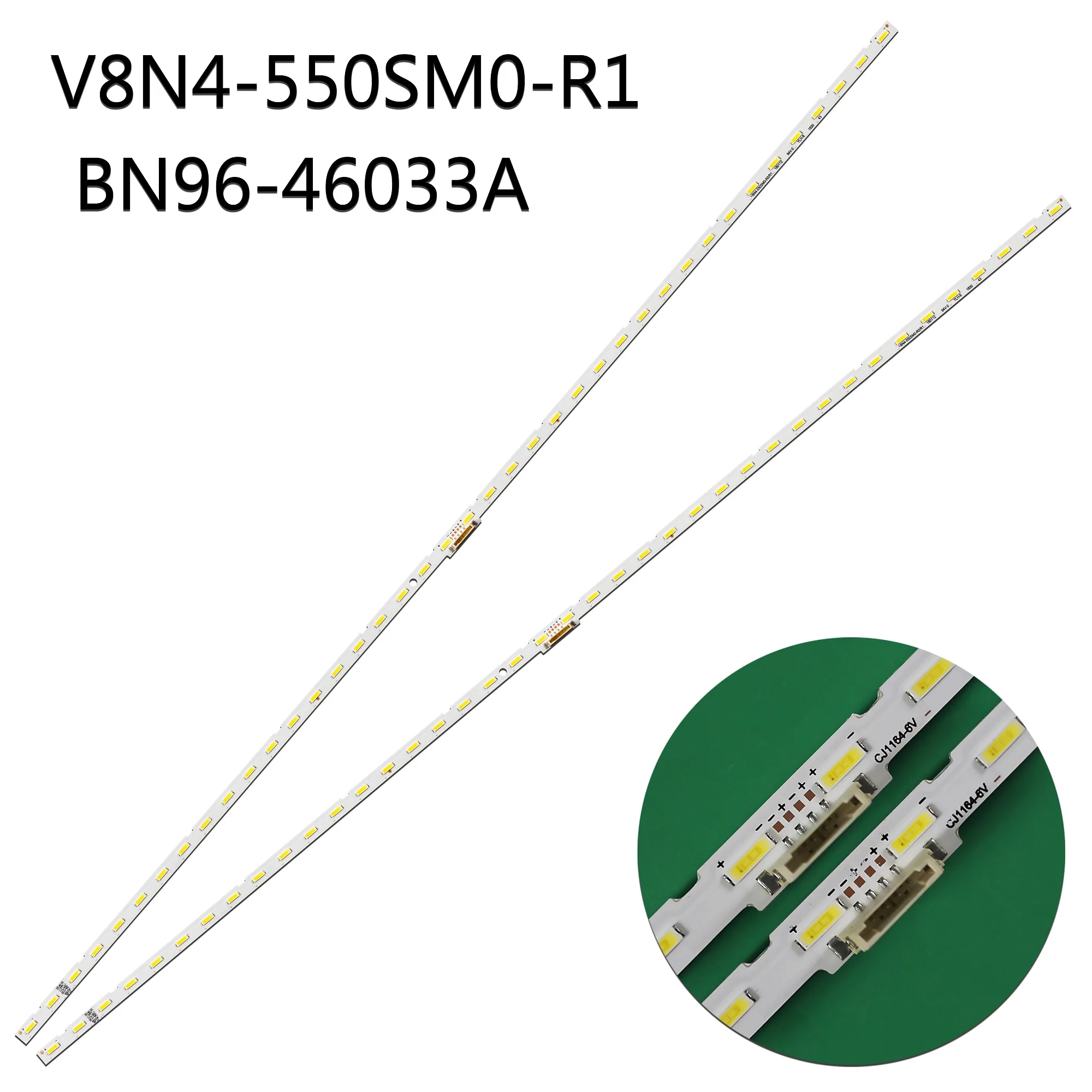 

Светодиодная лента (2) 19Y_RU8K_STC550AZ9_7020UCD V8N4-550SM0-R0 BN96-46033A UE55RU8000U UE55TU8305K UE55RU8000 UE55RU8000S UE55TU8305