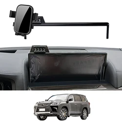 Car Mobile Phone Holder for Lexus LX570 2016-2022 (14in) GPS Bracket Navigation Stand Auto Accessories