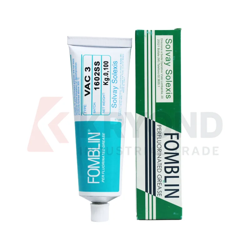 SOLVAY FOMBLIN VAC 3 VAC 2 High Vacuum Grease PFPE Lubricant for Semiconductor Manufacturing Equipment Stable Performance 100g