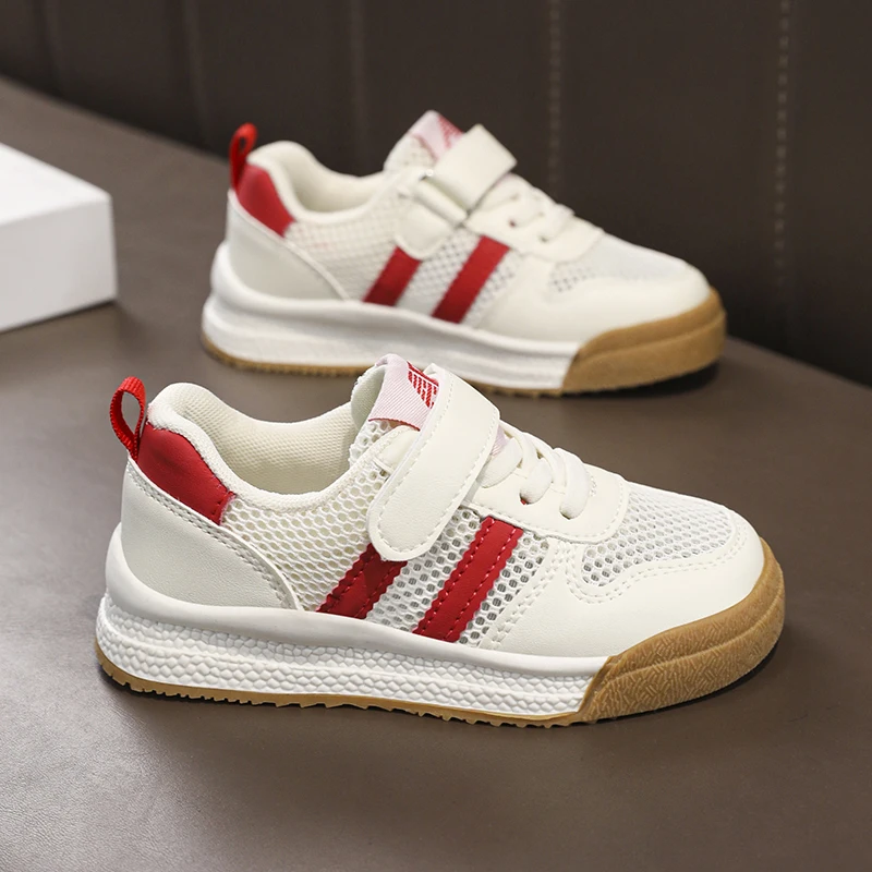 รองเท้าเด็กรองเท้าเด็กชายหญิงเดินรองเท้าเด็ก LOW TOP รองเท้าเด็กรองเท้าผ้าใบรองเท้าระบายอากาศ