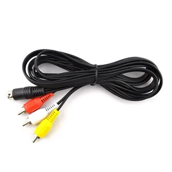 AV Cable for SEGA Mega Drive 2 Genesis 2 and for Mega Drive 3 Genesis 3 3RCA cable