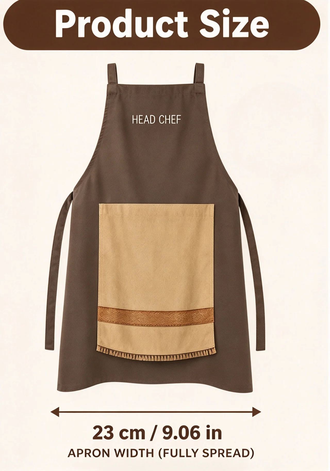 Chefs Prank Apron Creative Prank with Pocket Funny Gag Gift Surprise for Men Women Cooking Kitchen Humor Ultimate Gift