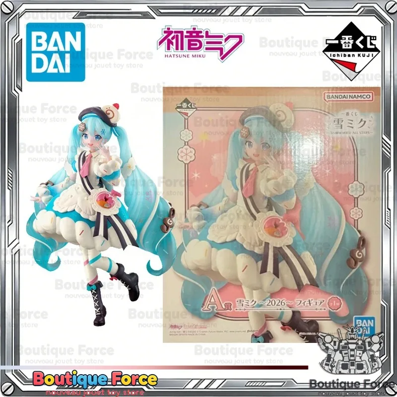 BANDAI Ichiban Kuji Hatsune Miku SNOW MIKU ALL STARS 2026 Action Figure Toy Collectible Model Gift Official Licensed Anime