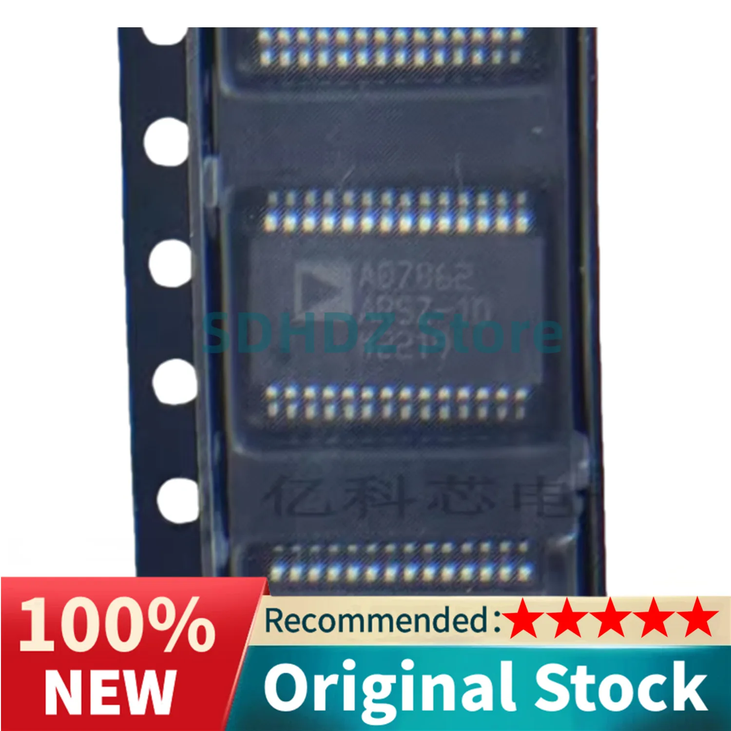 10pcs IC new original AD7862ARSZ-10 AD7862ARS-10 AD7862ARSZ AD7862ARS AD7862 28-SSOP