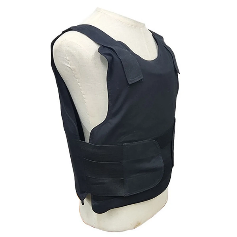 Black Soft Aramid IIIA Police  Bulletproof Vest