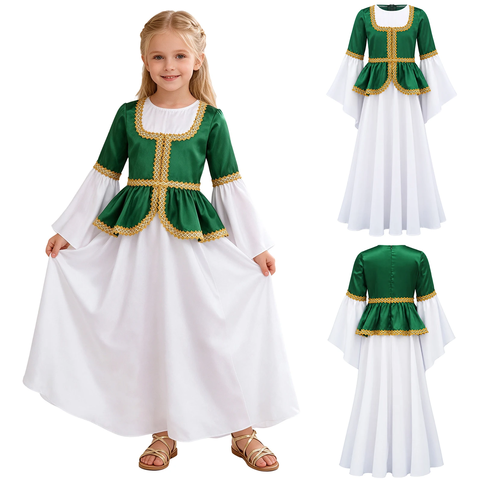 Dresses - Costume da principessa medievale con maniche
