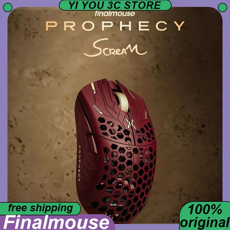 Finalmouse ULX Prophecy Wireless Mouse 10th Anniversary Commemoration ULXP Co Branded Lightweight Custom PC Esports Office Mice