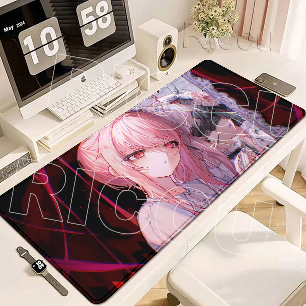 Project Sekai Colorful Stage World Mouse Pads Anime Girl Akiyama Mizuki Computer Keyboard Pad Gaming XXL Decoration Non-slip Mat