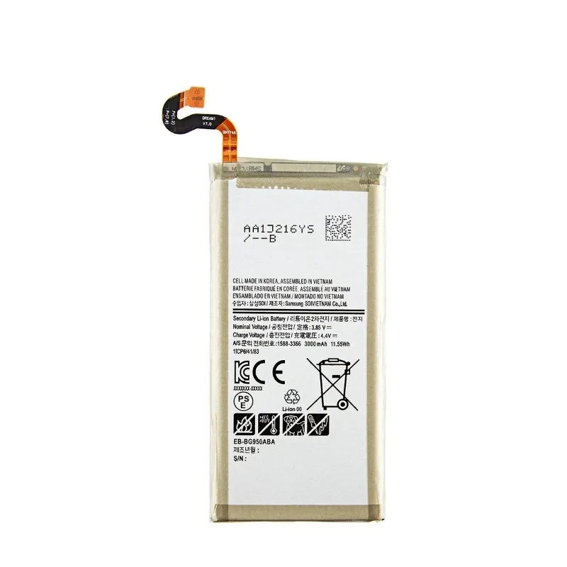 EB-BG950ABE EB-BG950ABA 3000mAh Battery for Samsung Galaxy S8 SM-G9508 G950T G950U/V/F/S G950A G9500 G950 +Tools