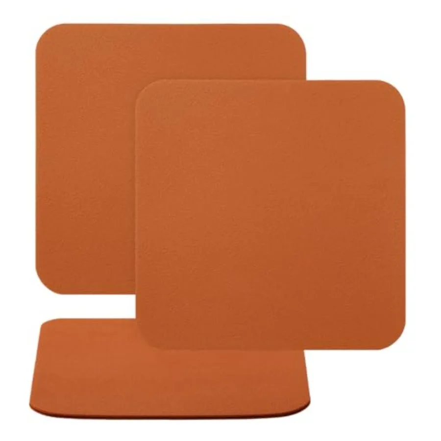 3pcs Leather Bar Coaster Modern Cup Drink Mat Plate Creative Rug Mug Pad for Outdoor Table Cold Hot Drink Coffee Tea Kitchen De