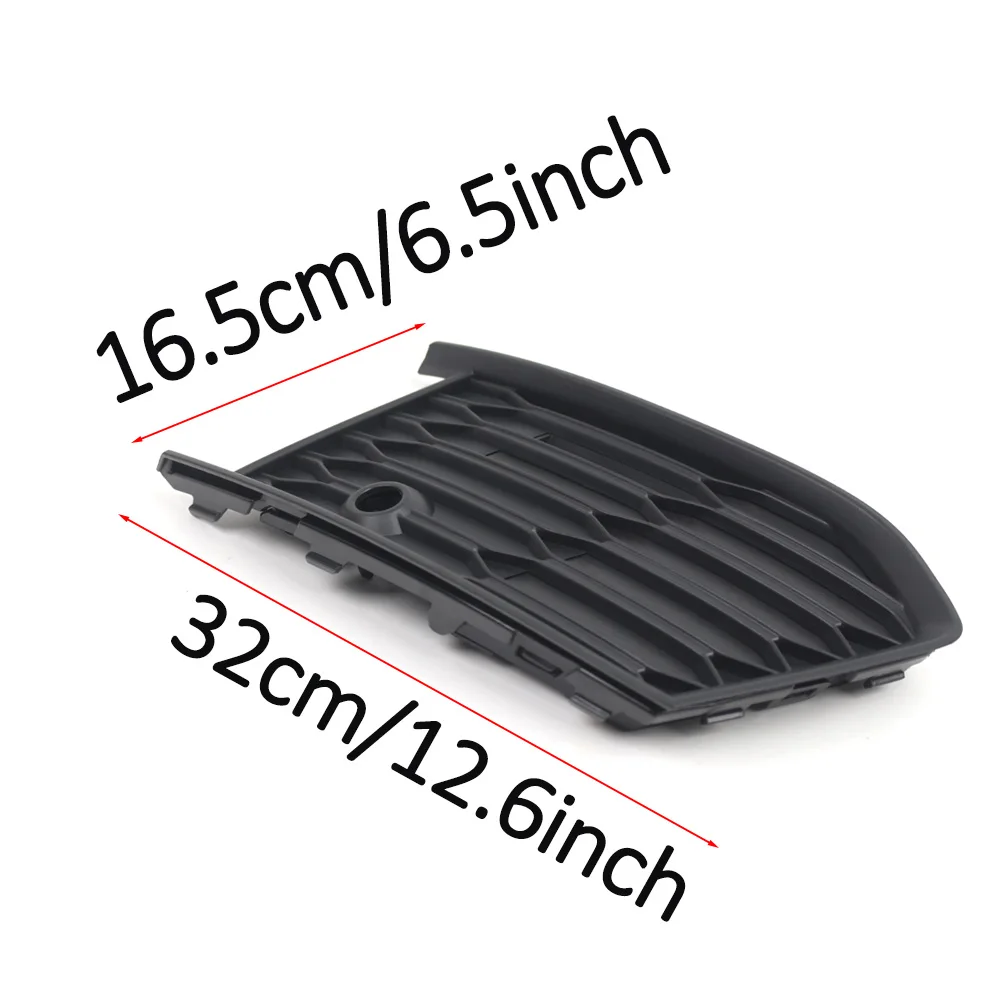 4K0807151A 4K0807152A Fog Light Grille Mesh Cover Trim Bumper Grill For Audi S6 A6 C8 S-LINE 2019 2020 2021 2022 2023 2024 2025 - Image 6