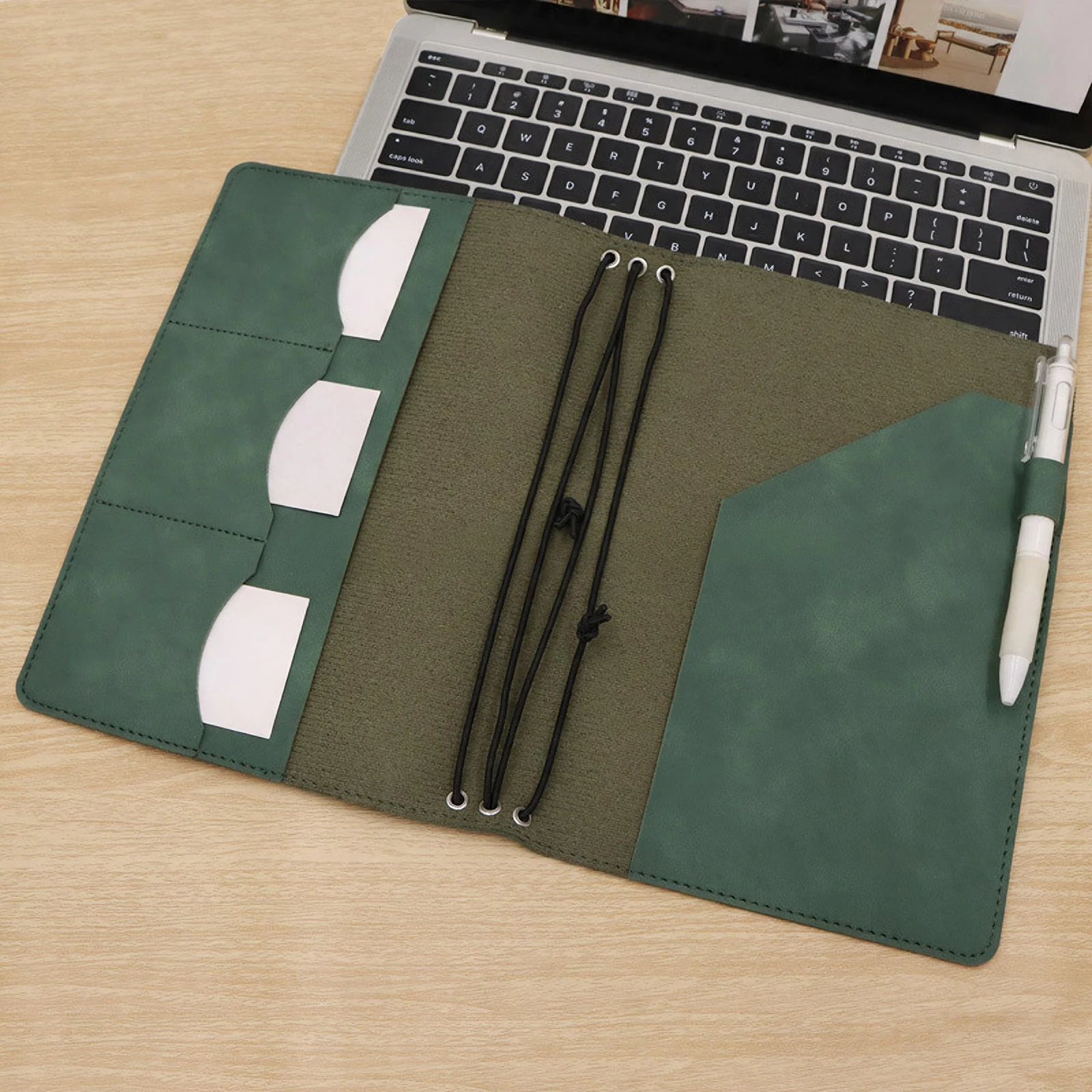 빈티지 스타일의 재사용 가능한 노트북 커버, PU 가죽 - Vintage Leather Journal Notebook 리뷰 및 가격