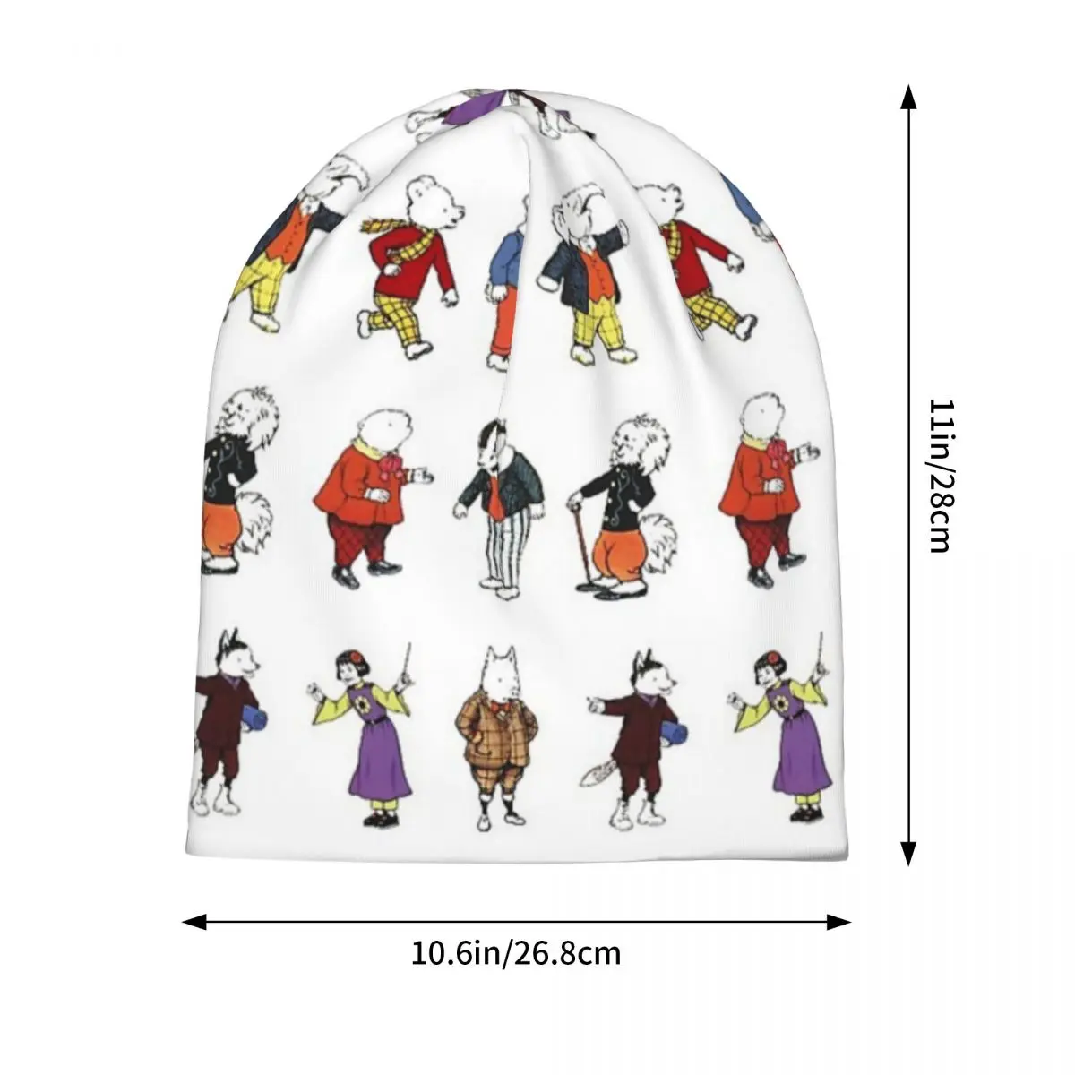 روبرت بير والأصدقاء قبعة محبوكة دافئة الهيب هوب بونيه قبعة الخريف الشتاء في الهواء الطلق قبعات حريمي للرجال النساء الكبار