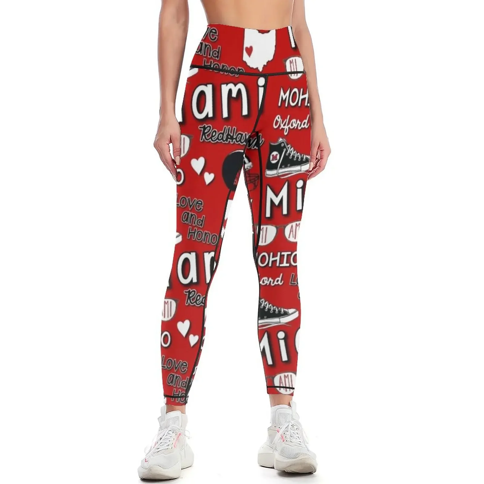 

Miami University of Ohio Leggings Sports pants woman Women's tights Legging sexy woman Womens Leggings