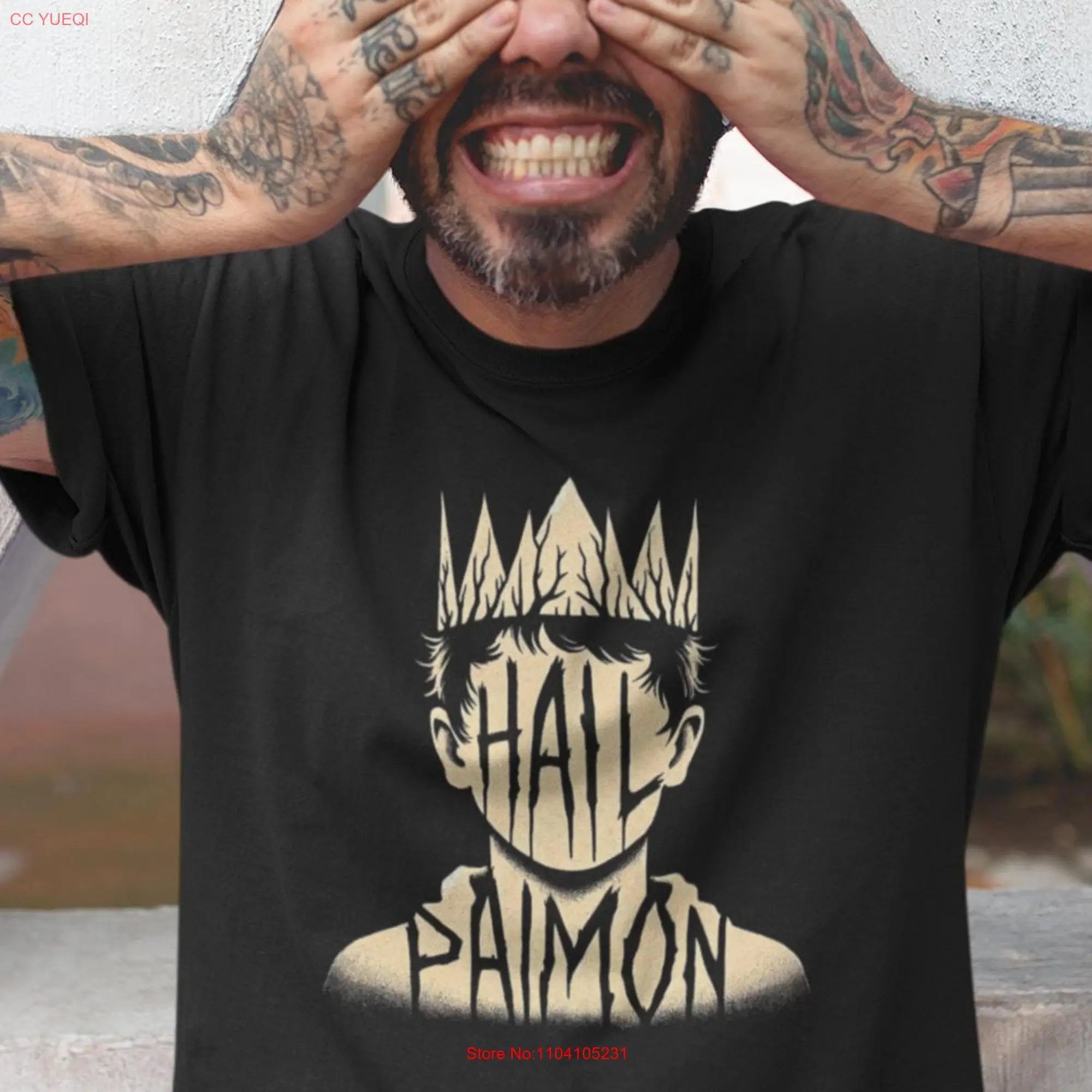 Hail Paimon  T Shirt Hereditary Movie Inspired modern horror gift goth gifts fan long or short sleeves