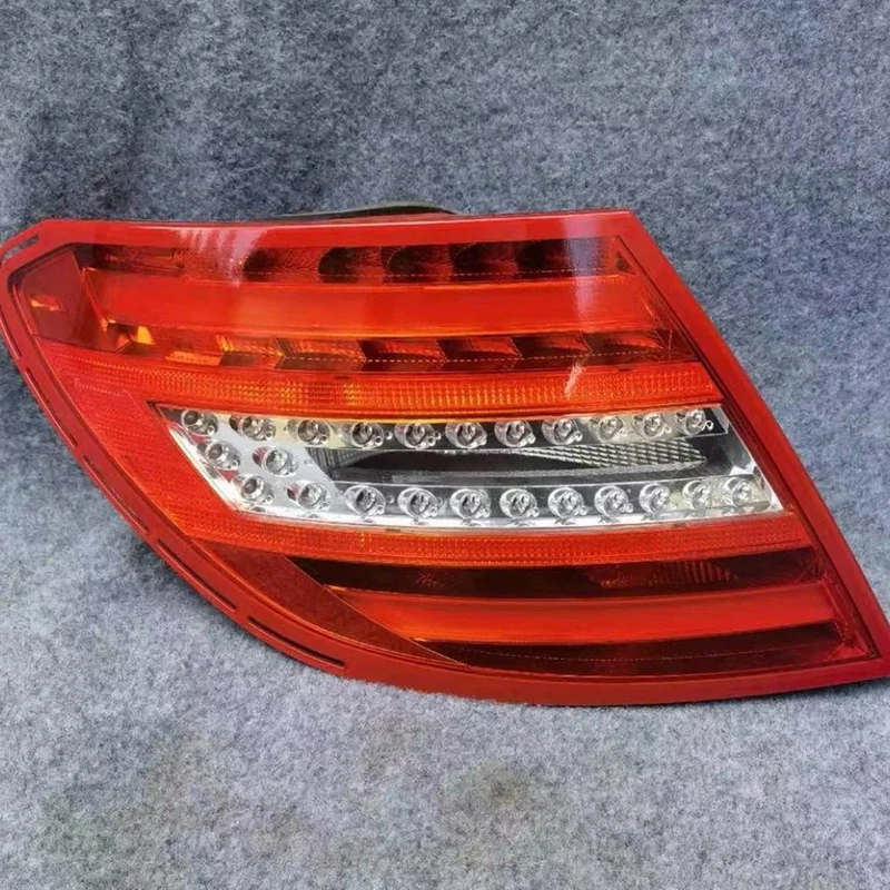 Car Combined Tail Light For Mercedes-Benz C-Class W204 C204 2007-2014 Rear Brake Light