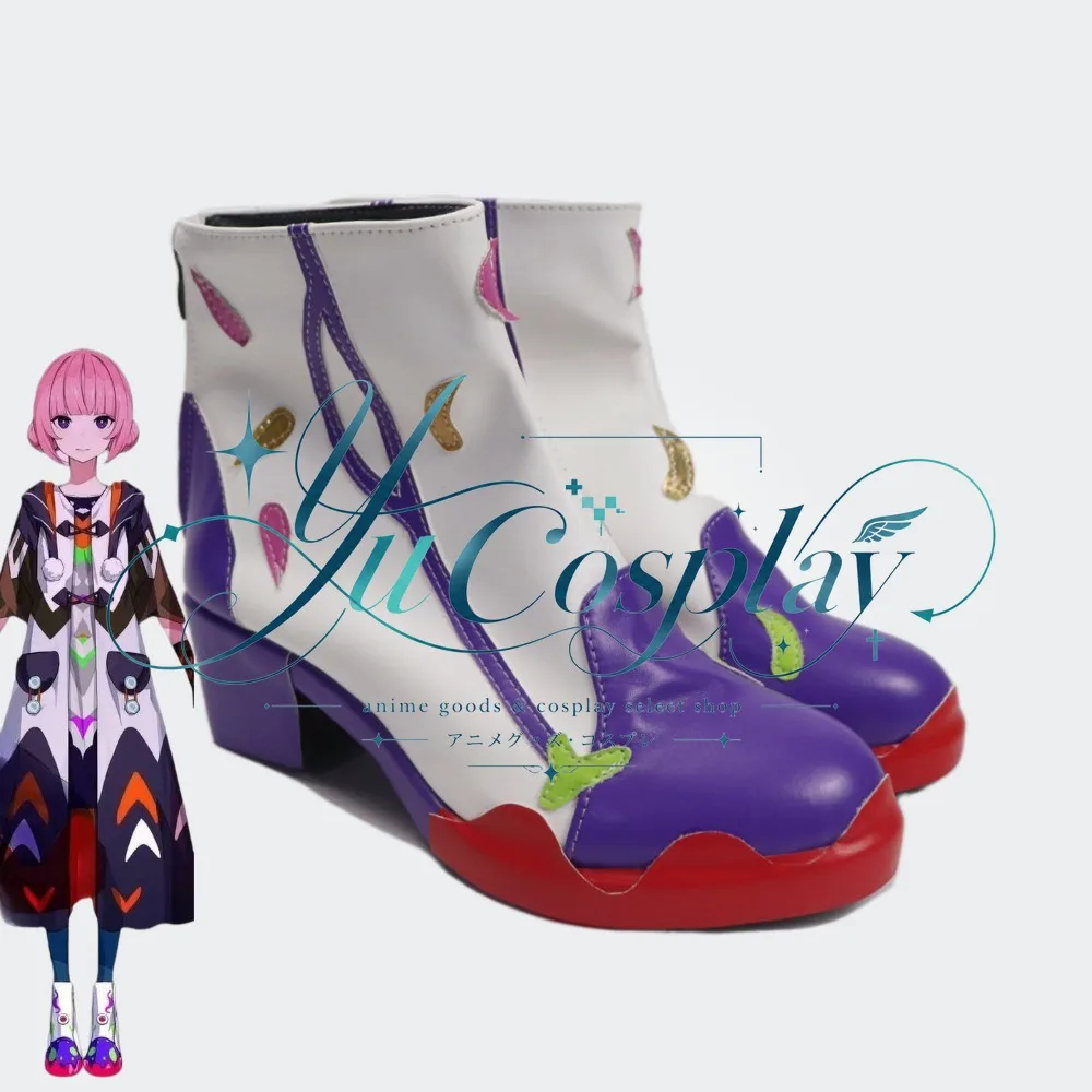Virtual Singer Character KAF Cosplay Shoes Custom Boots Stage Performance Convention Footwear