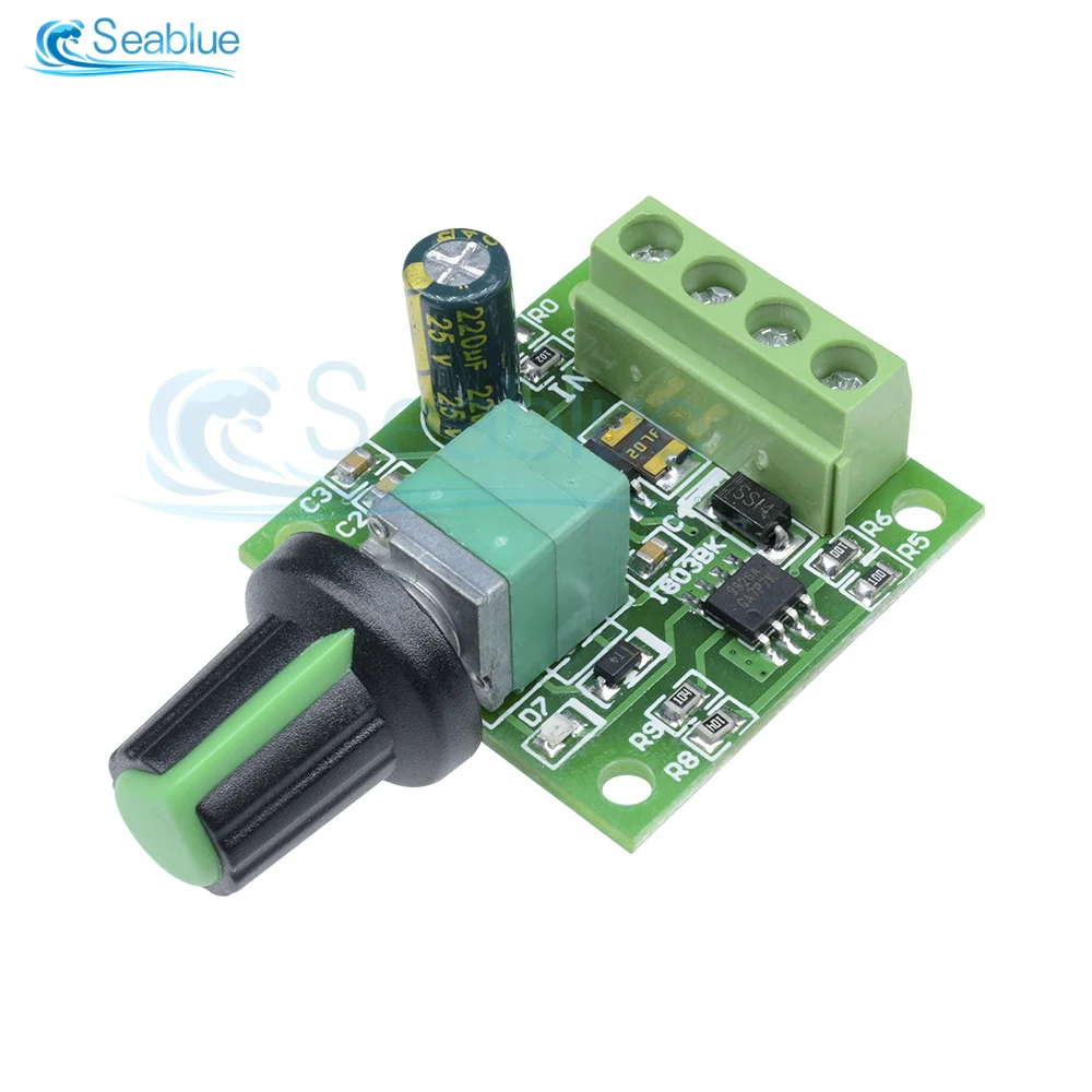 5V 12V 2A Voltage Regulator PWM DC Motor Speed Controller Governor Stepless Speed Regulator Power Controller With Switch Functio