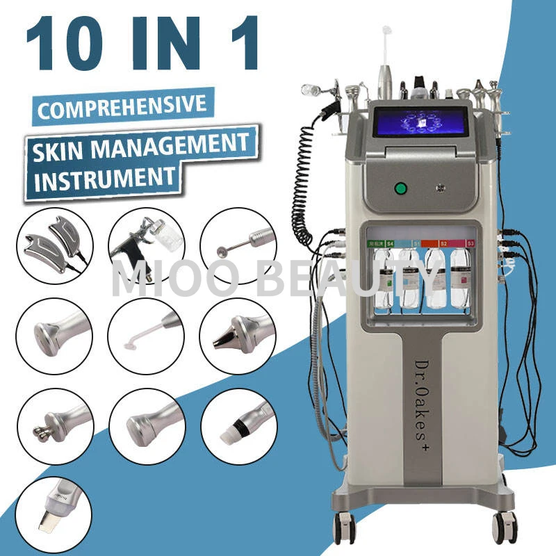 

New Anti Aging Skin Rejuvenation Aqua Peel Facial Machine Hydra Skin Care Beauty Machine 10 in 1 hydro deep cleansing machine