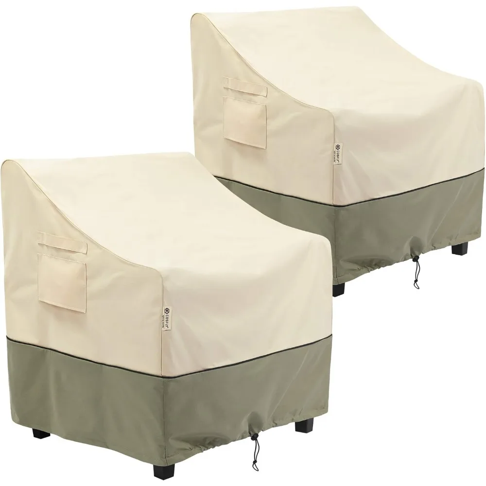 

Waterproof Outdoor Patio Chair Covers for Deep Seat Lounge Chairs, Fits up to 29 Inches Wide