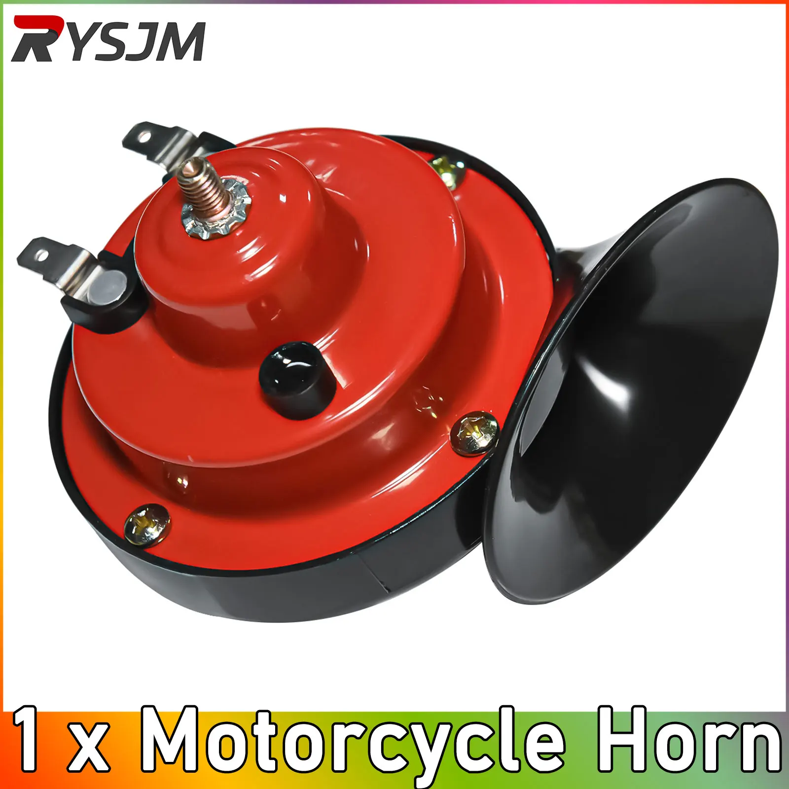 1pc Horn12V Super Loud Train Horns 300DB Waterproof Automotive Loudspeaker Universal Car Motorcycle Truck Boat Electric Sound Si