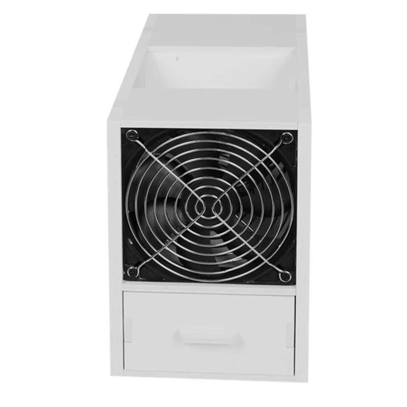 Electric Household Bird Feed Food Shell Blower Adjustable Wind Shelling Machine with 2 Piece Drawers