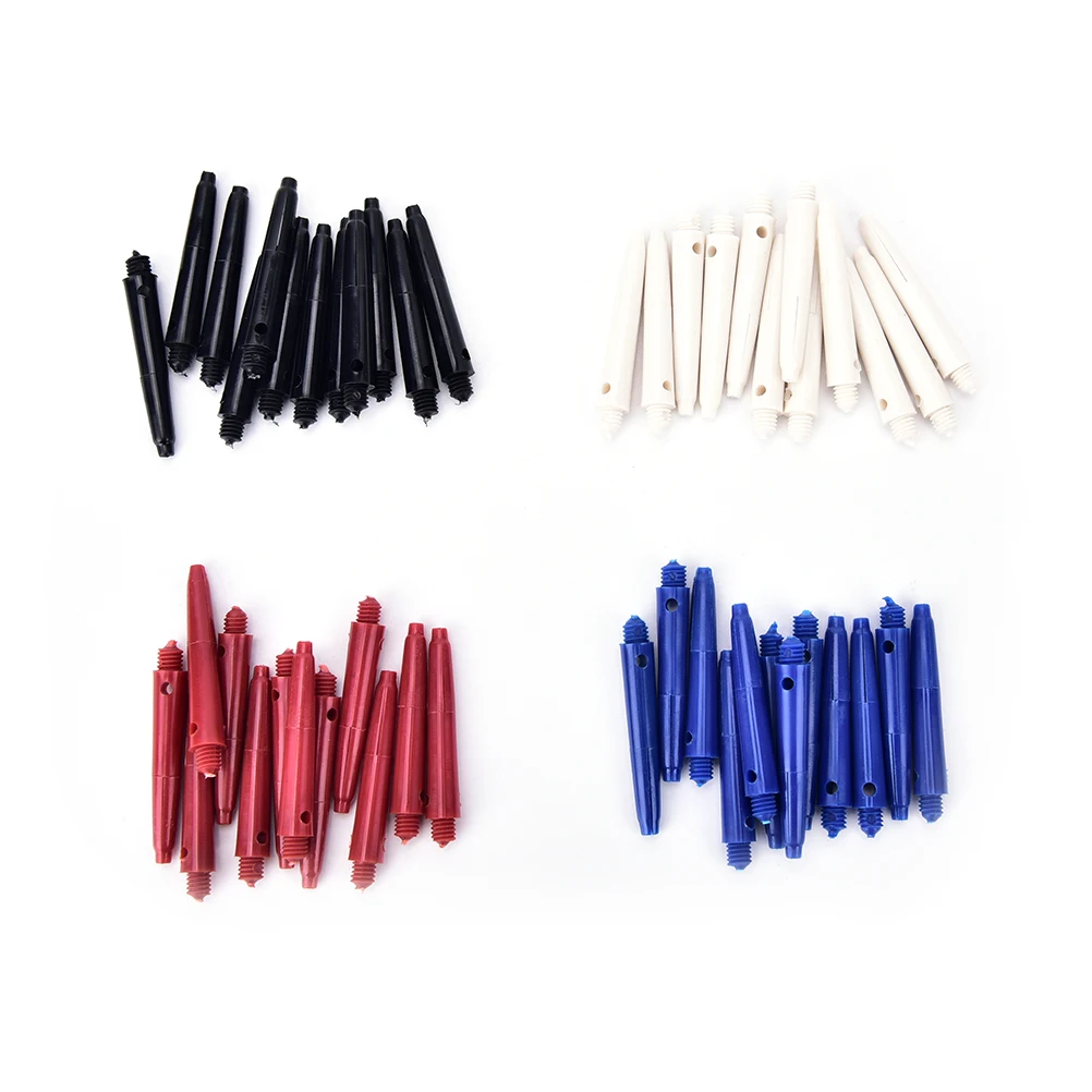 12 Pcs 35mm Nylon Screw Dart Shafts Short Darts Stems Replacement1