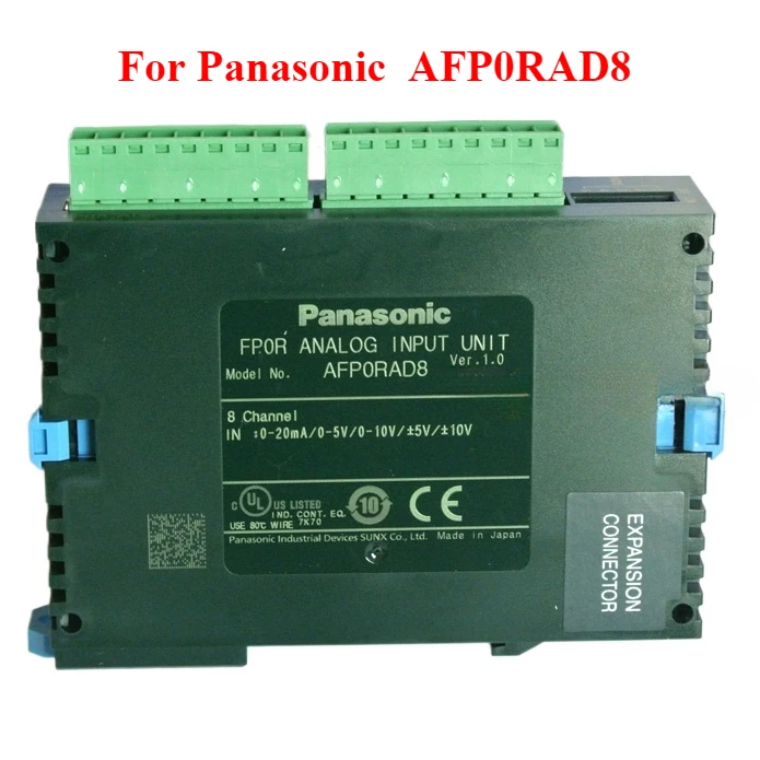 For Panasonic Analog Unit AFP0RAD8 FPOR-AD8 Instead of FP0-A80