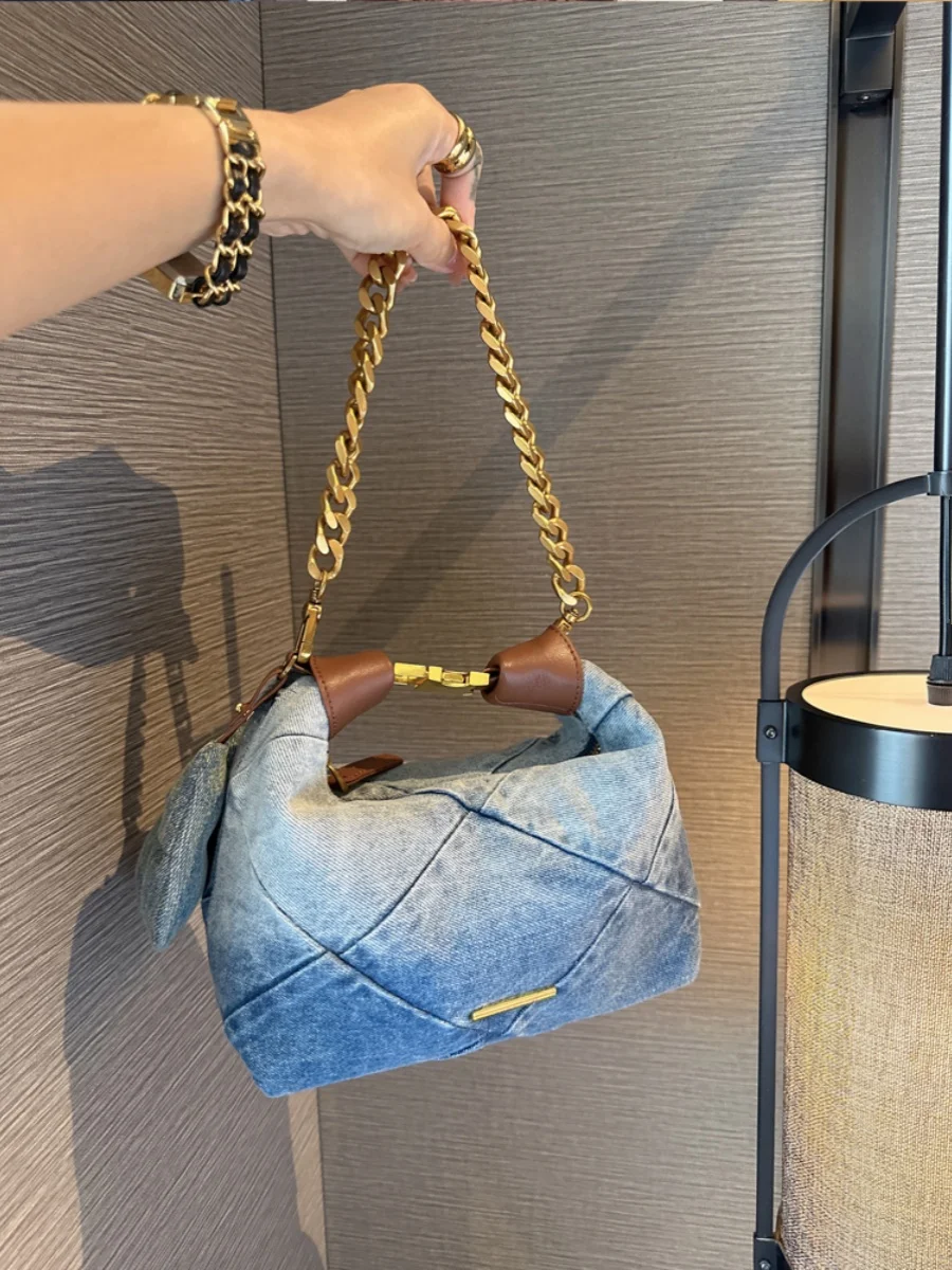 Half Moon Fashion Women Shoulder Bags Simple Design Stylish Chic Underarm Bag 2024 New High Quality Tote Handbags Purse
