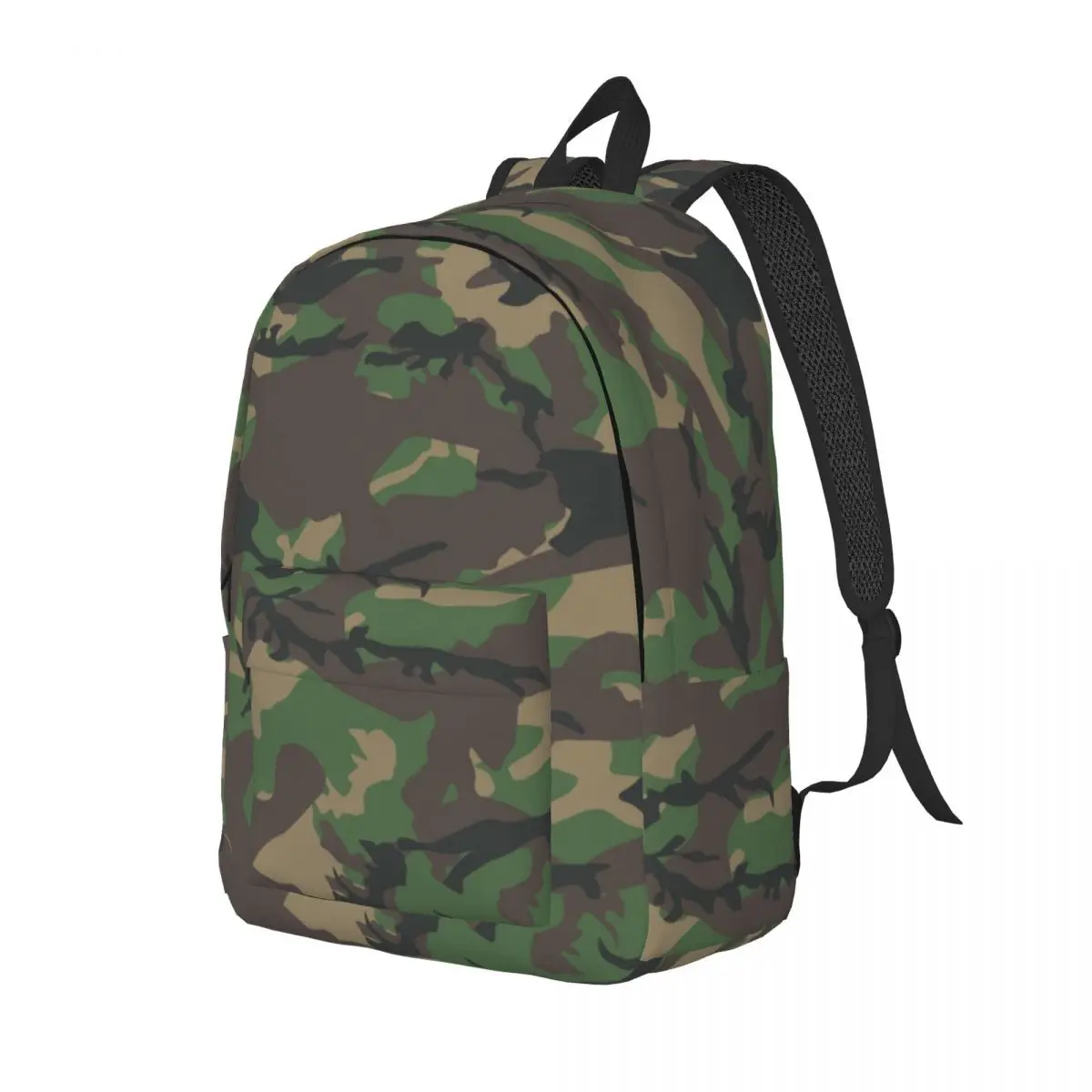 Jungle Camouflage Backpack for Boy Girl Kids Student School Bookbag Armys Militarys Camo Daypack Preschool Primary Bag Durable