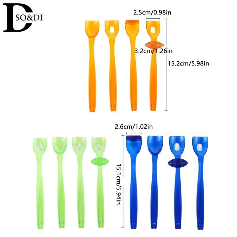 4Pcs Tongue Oral Muscle Training Tool Tongue Muscle Trainer Portable Oral Lips Muscle Exerciser Recovery Tool For Dysarthria